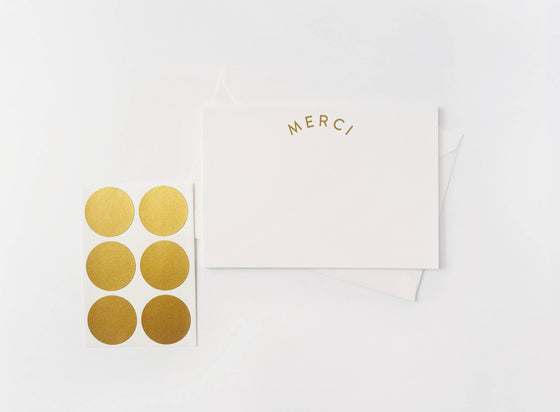 Merci Notecards (Set of 6)