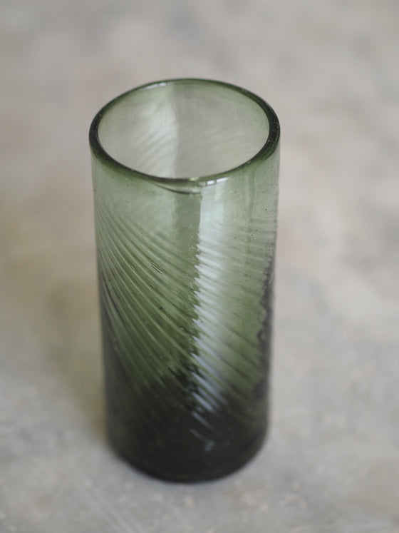 Green Smoke Iced Tea Glass by La Soufflerie