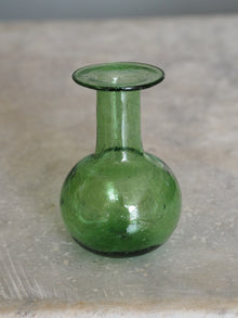  Green Piccola Bud Vase by La Soufflerie