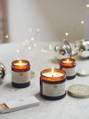 First Light ® Scented Soy Candles in Amber Jars - The Botanical Candle Co.