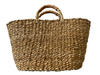 Leather Handled Seagrass Basket