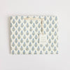 Medium Hand Block Printed Gift Bags - Blues