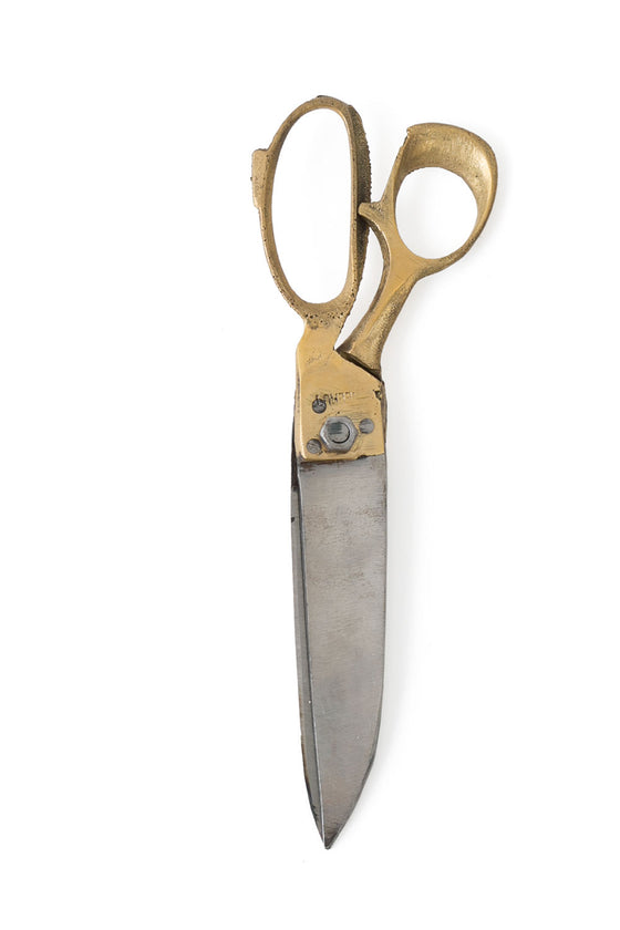 Large Brass Scissors