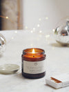 First Light ® Scented Soy Candles in Amber Jars - The Botanical Candle Co.