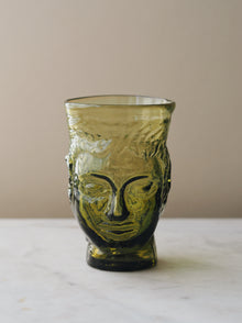  Head Glass (Olive) by La Soufflerie