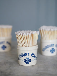  Vintage French Maggi Yoghurt Match Pots