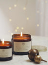 Half Light ® Scented Candles in Amber Jars - The Botanical Candle Co.