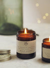 Half Light ® Scented Candles in Amber Jars - The Botanical Candle Co.