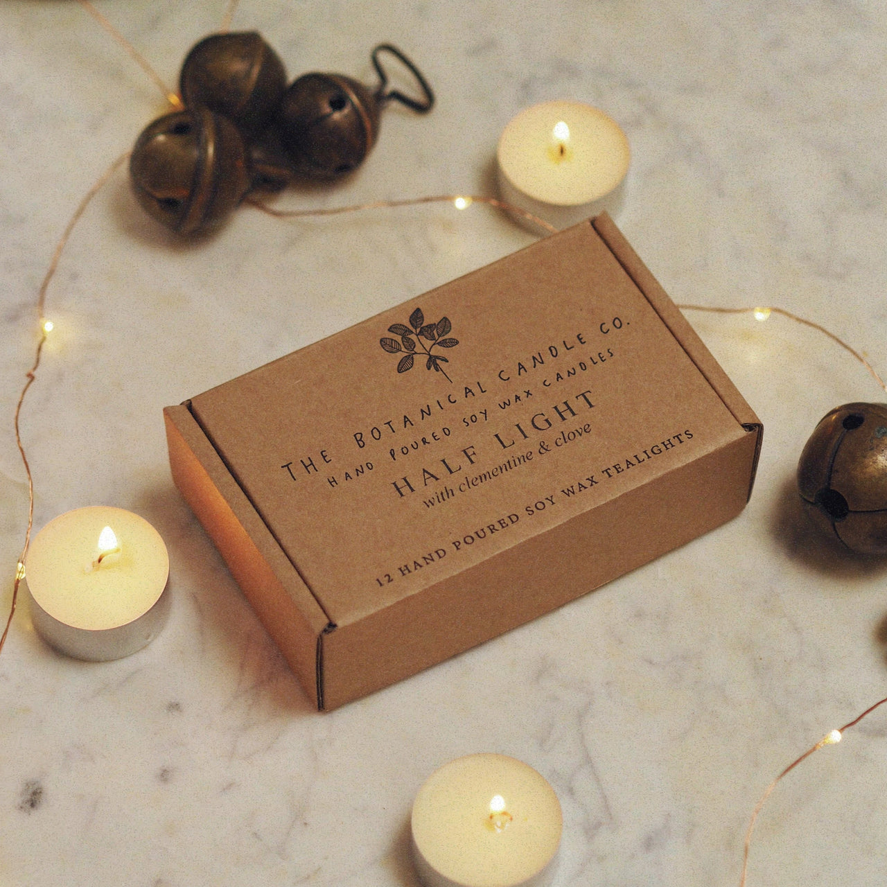  12 Half Light ® Scented Soy Wax Tealights - The Botanical Candle Co.