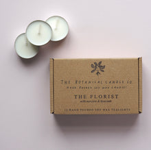  12 The Florist Scented Soy Wax Tealights