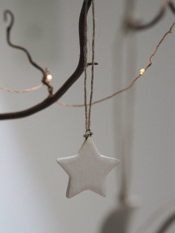 Ceramic Moon & Stars Decorations