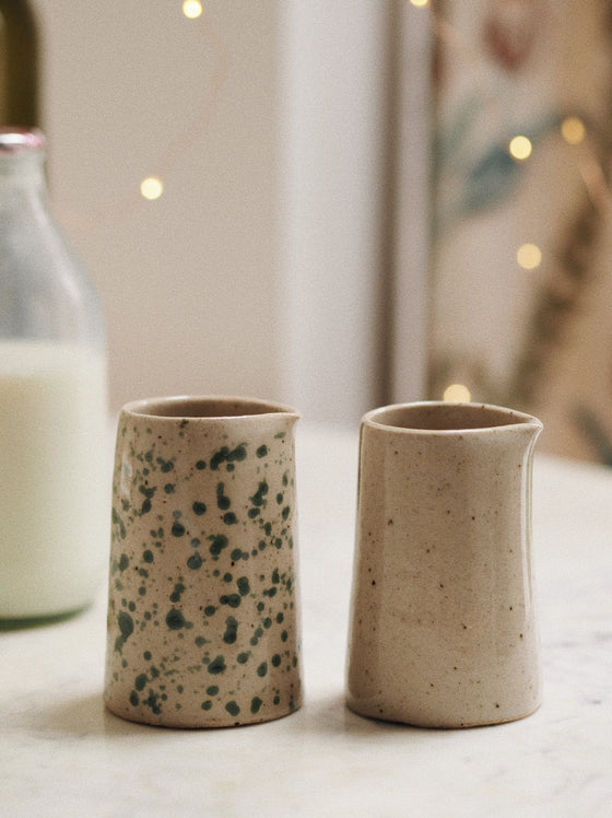 Stoneware Milk Jugs