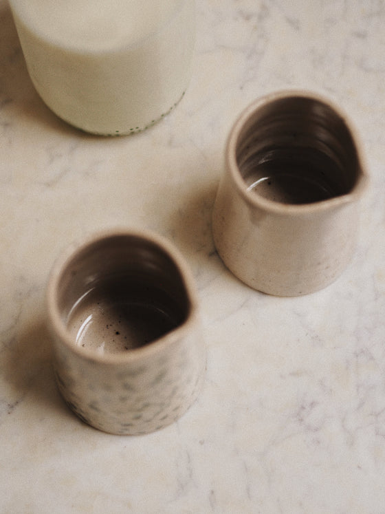 Stoneware Milk Jugs