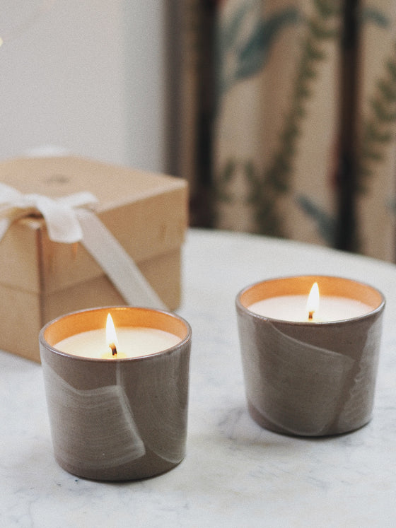 Winter Scented Candles in Bel Holland Pot