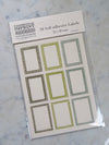 Cambridge Imprint Small Labels (set of 18)