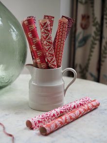  Small Pinks & Reds Wrapping Papers by Cambridge Imprint