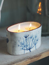 Birds & Hogweed Candle Pots by Steven Jenkins