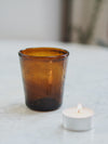 Dark Brown Votives by La Soufflerie