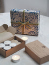 Gift Wrapped Duo of Tealights