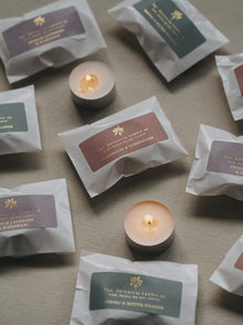  The Mediterranean Collection Individual Sample Scented Soy Wax Tealights