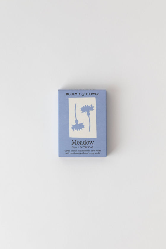 Meadow Bar Soap - Cornflower & Poppy Seed