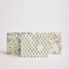 Medium Hand Block Printed Gift Bags - Blues