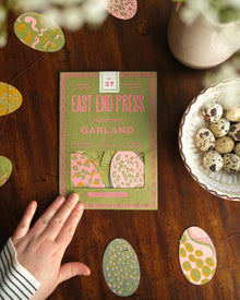  Pink Eggs Sewn Garland