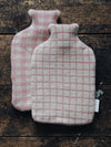 Pink Lambswool Hot Water Bottles by CHICKPEA - The Botanical Candle Co.