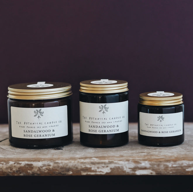 Soy Wax Candles – The Botanical Candle Co.